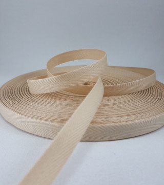 Taśma bawełniana jodełka 10mm / 50m    2817