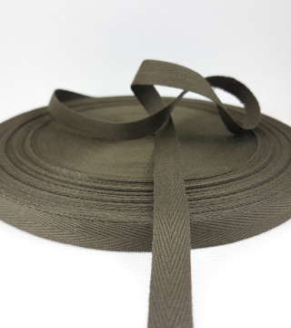 Taśma bawełniana jodełka 10mm / 50m    2823